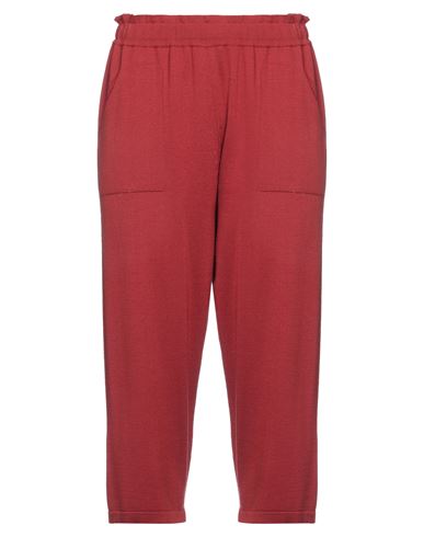 Lb. Lab Woman Pants Rust Size S Wool