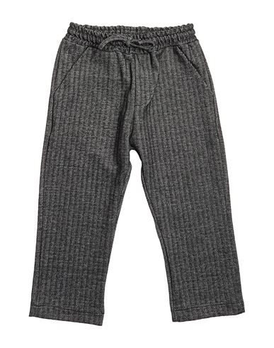 MANUEL RITZ MANUEL RITZ TODDLER BOY PANTS BLACK SIZE 6 POLYESTER, VISCOSE, ELASTANE 