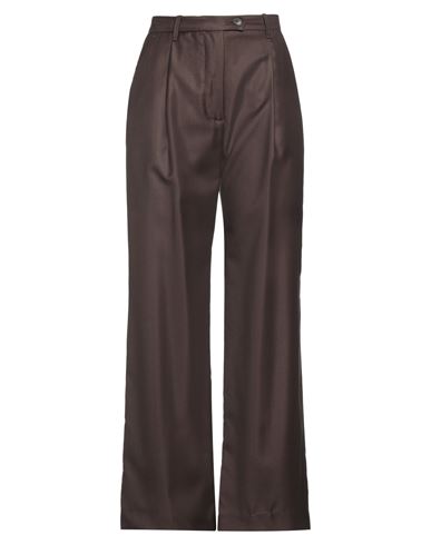 Nine In The Morning Woman Pants Chocolate Brown Size 27 Wool, Silk