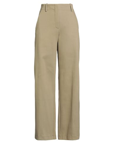 Shop Alysi Chocolat Woman Pants Khaki Size 8 Cotton, Polyamide, Elastane