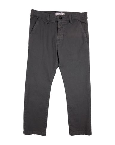 Manuel Ritz Toddler Boy Pants Grey Size 6 Cotton, Elastane In Gray