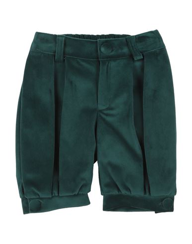 Manuell & Frank Enfant Newborn Boy Pants Dark Green Size 3 Polyester In Green