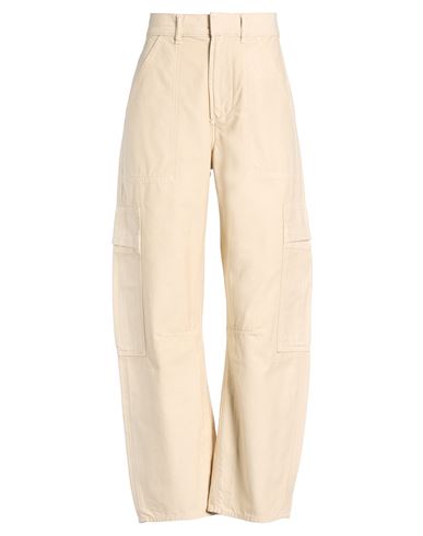 Citizen Of Humanity Citizens Of Humanity Woman Pants Beige Size 24 Recycled Cotton In Neutral