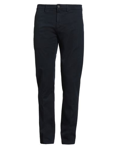 Siviglia Man Pants Midnight Blue Size 34 Modal, Cotton, Elastane In Blue