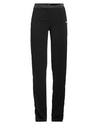 REVISE CONCEPT REVISE CONCEPT WOMAN PANTS BLACK SIZE 6 POLYESTER, ELASTANE 
