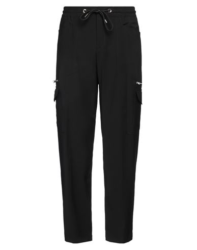 Gavroche Paris Man Pants Black Size 38 Polyester, Viscose, Elastane