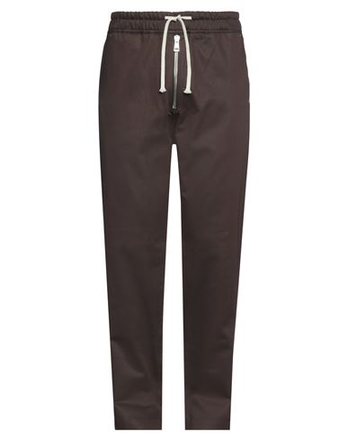 State Of Order Man Pants Dark Brown Size 36 Cotton
