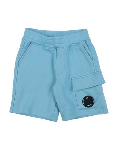 Shop C.p. Company Undersixteen C. P. Company Undersixteen Toddler Boy Shorts & Bermuda Shorts Light Blue Size 3 Cotton