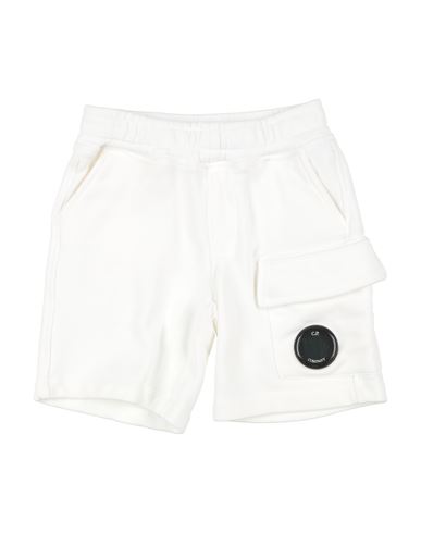 C.p. Company Undersixteen C. P. Company Undersixteen Toddler Boy Shorts & Bermuda Shorts White Size 3 Cotton