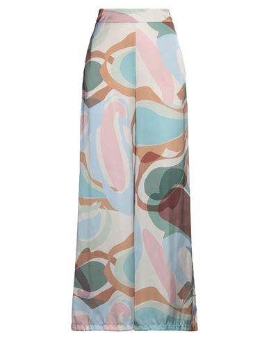Kartika Woman Pants Camel Size 10 Polyester, Viscose