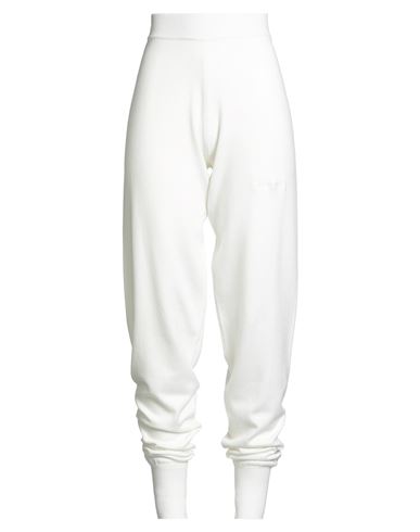 Hinnominate Woman Pants Off White Size M Viscose, Polyester, Polyamide In White