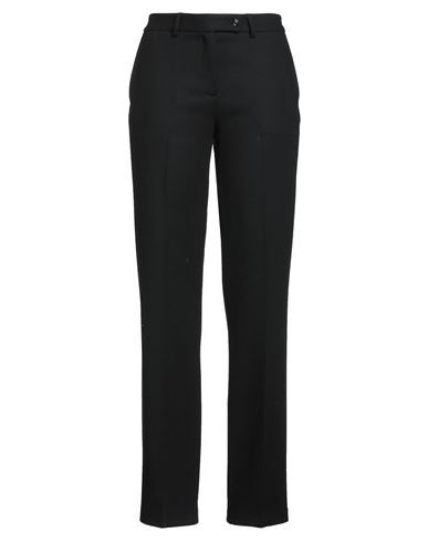 Même By Giab's Woman Pants Black Size 10 Virgin Wool, Polyamide, Elastane