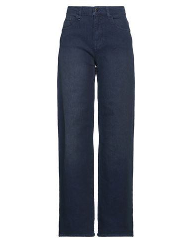 Emporio Armani Woman Jeans Blue Size 30 Cotton, Elastane