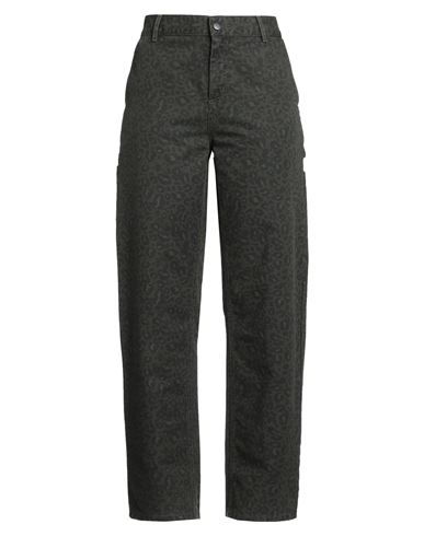 Carhartt Woman Pants Military Green Size 29 Cotton In Black