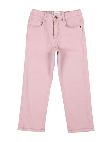 Shop Trussardi Junior Toddler Girl Jeans Pink Size 5 Cotton, Elastane