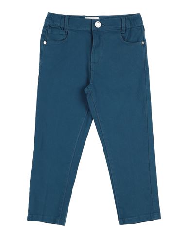 Trussardi Junior Toddler Boy Pants Blue Size 5 Cotton, Elastane In Blue