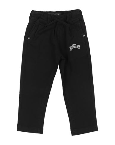 John Richmond Toddler Boy Pants Black Size 6 Cotton, Elastane In Black
