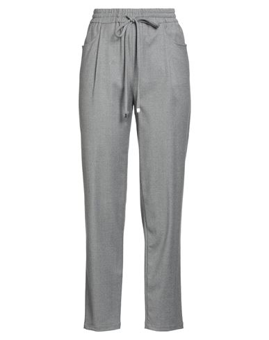 Antonelli Woman Pants Grey Size 6 Virgin Wool, Viscose, Polyester, Elastane
