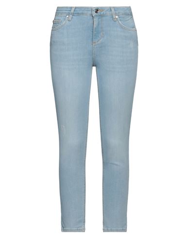 Liu •jo Woman Jeans Blue Size 28w-28l Cotton, Polyester, Elastane