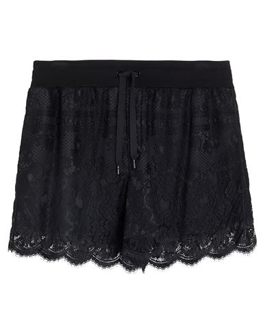 Dolce & Gabbana Man Shorts & Bermuda Shorts Black Size 40 Viscose, Polyamide, Cotton, Elastane In Black