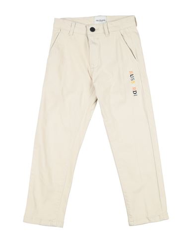 Trussardi Junior Toddler Boy Pants Beige Size 5 Cotton, Elastane In Neutral
