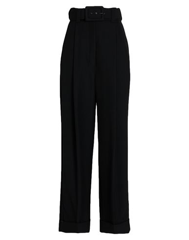 Max Mara Woman Pants Black Size 6 Virgin Wool In Black