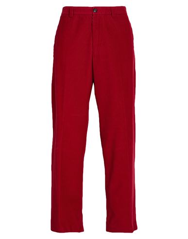 Maison Margiela Man Pants Red Size 38 Cotton