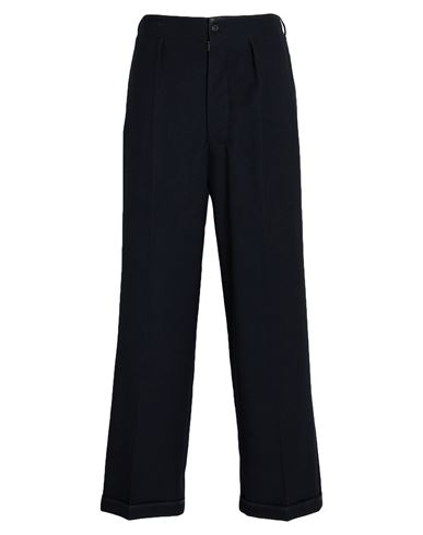 Maison Margiela British Mohair Wool Pants In Black