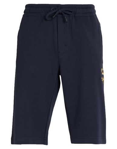 Dolce & Gabbana Man Shorts & Bermuda Shorts Navy Size 30 Cotton, Polyester, Polyamide, Viscose, Meta In Blue