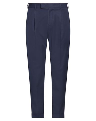 Shop Pt Torino Man Pants Navy Size 42 Cotton