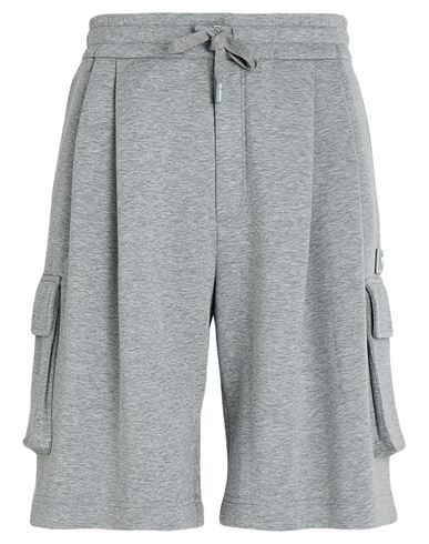 Dolce & Gabbana Man Shorts & Bermuda Shorts Light Grey Size 36 Cotton In Gray