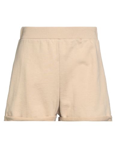 Ragdoll Woman Shorts & Bermuda Shorts Sand Size Xs Cotton