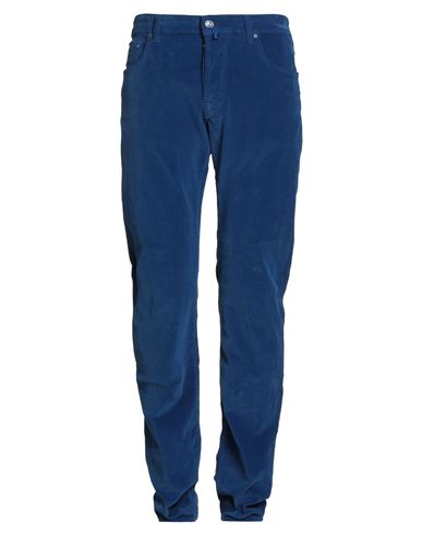 Jacob Cohёn Man Pants Blue Size 34 Cotton, Elastane In Blue