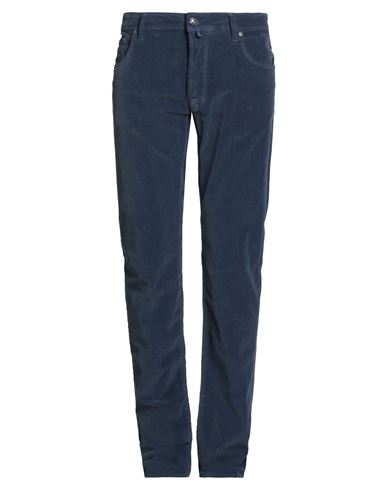 Jacob Cohёn Man Pants Slate Blue Size 32 Cotton, Elastane In Blue