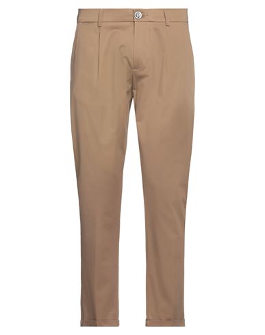 Pmds Premium Mood Denim Superior Man Pants Camel Size 33 Cotton, Elastane