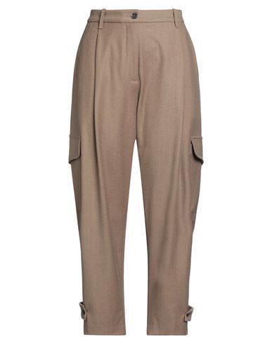 Nine In The Morning Woman Pants Camel Size 30 Wool, Viscose, Polyester, Elastane