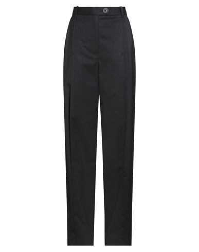 Peter Do Woman Pants Black Size M Virgin Wool, Elastane