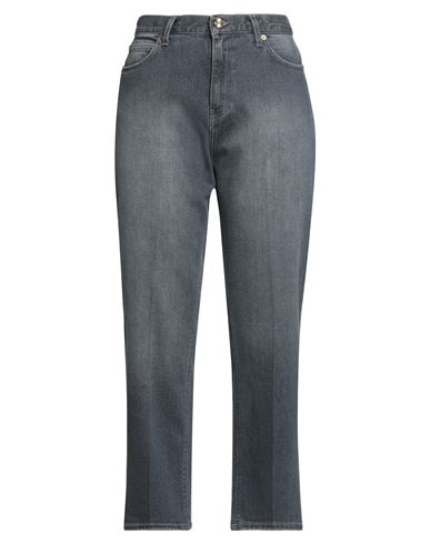 Briglia 1949 Woman Jeans Grey Size 10 Cotton, Elastane