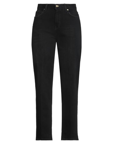 Briglia 1949 Woman Jeans Black Size 10 Cotton, Elastane