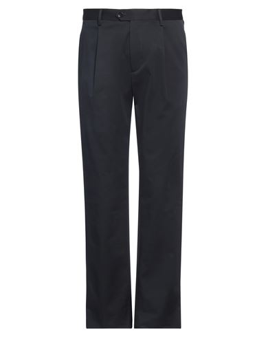 Etro Man Pants Midnight Blue Size 30 Cotton, Elastane In Black