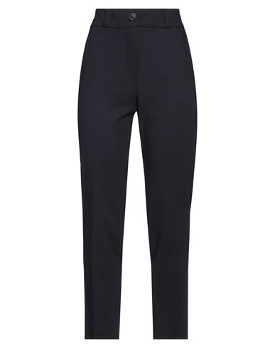 Peserico Easy Woman Pants Midnight Blue Size 4 Polyester, Wool, Elastane