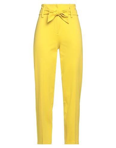 Mariuccia Woman Pants Lime Green Size S Rayon, Nylon, Elastane