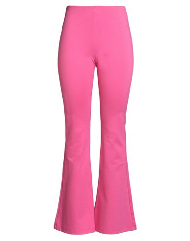 Mariuccia Woman Pants Fuchsia Size Xl Viscose, Polyamide, Elastane In Pink