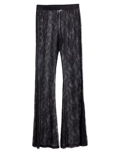 Mariuccia Woman Pants Black Size M Nylon, Elastane
