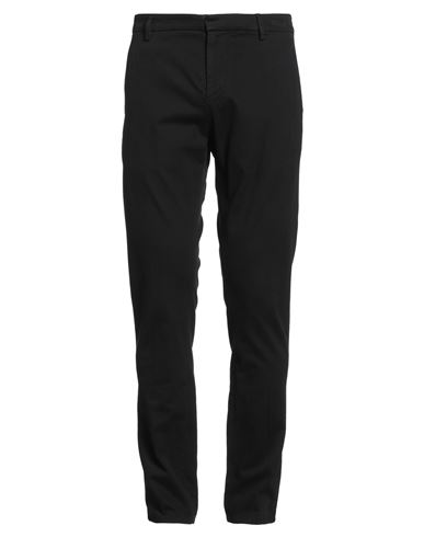 Dondup Man Pants Black Size 34 Modal, Cotton, Elastane In Black