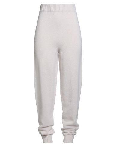 Twinset Woman Pants Beige Size S Wool, Cashmere, Polyester In White