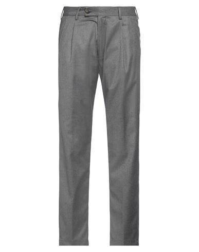 Messagerie Man Pants Grey Size 28 Polyester, Viscose, Wool, Elastane