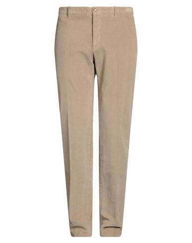 Incotex Man Pants Khaki Size 36 Cotton, Elastane In Brown