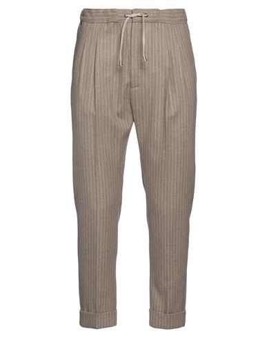 Messagerie Patrizio Piscaglia Man Pants Sand Size 34 Wool, Polyester
