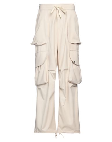 A Paper Kid Man Pants Sand Size M Polyester, Viscose, Elastane